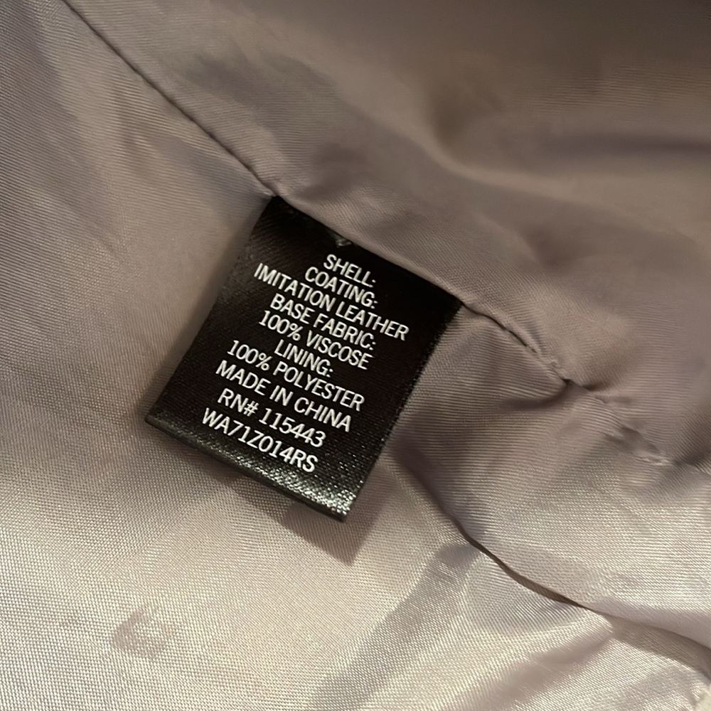 Apt 9 Moto Jacket Grey Size X-Large - image 6